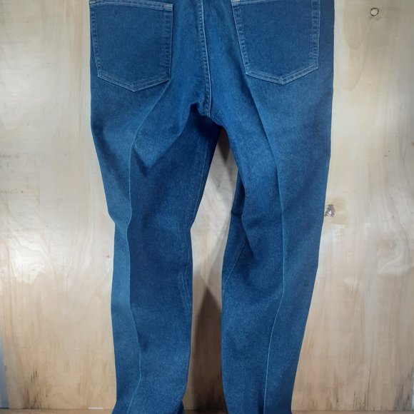 Jean - 2 Pairs Wrangler Regular Fit (W/ Starch) Jeans Premium Denim 38" x 32" - Picture 7 of 14